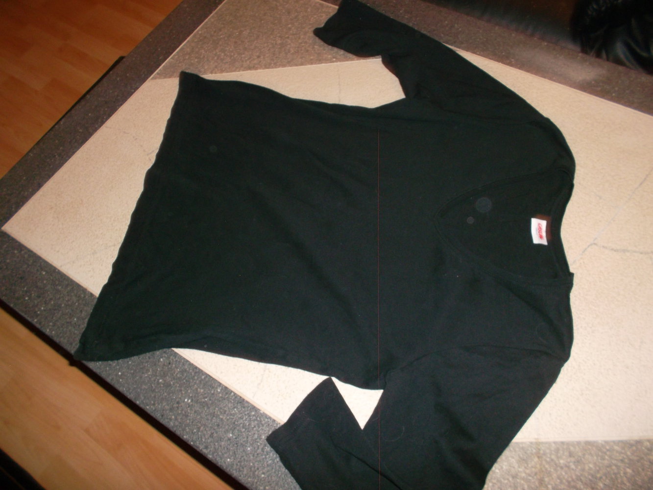 schwarzes sweatshirt,gr. 40/42