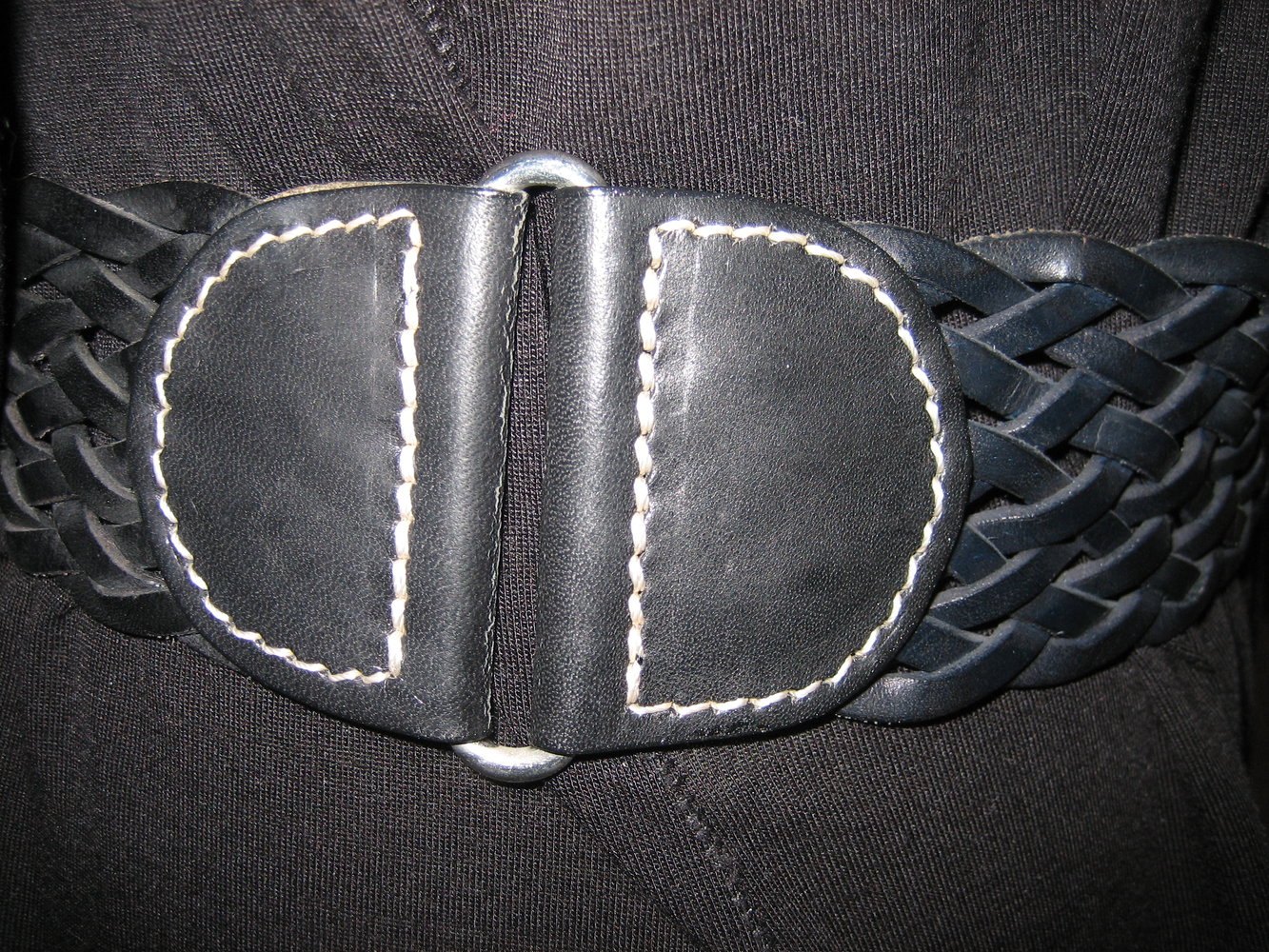 Superedler Leder-Gürtel, Schwarz, aufwändig + hochwertig verarbeitet, starkes Accessoires!