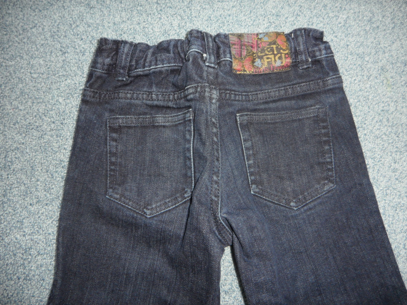 Zara süße Jeans Gr. 116 5-6 Jahre verstellbar 