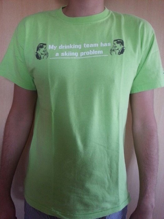 Ski drinking shirt Kanada Canada Whistler blackomb funny ski skiing / Whistler