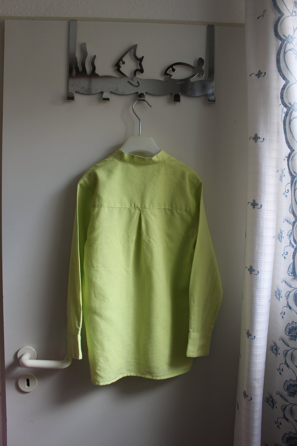 61. Leinen-Baumwollhemd von Vertbaudet für fesche Jungs, Gr. 134-140