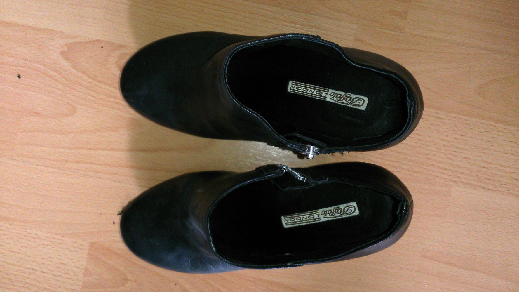 Buffalo Wedges, Plateau Stiefelette, Ankle Boots mit Keilabsatz
