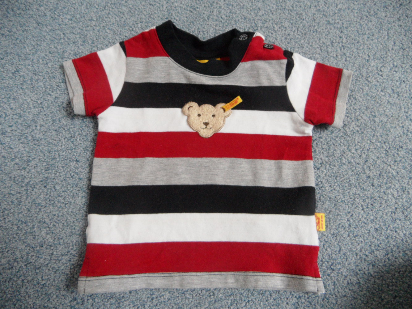 Steiff süßes T-Shirt Gr. 62 Teddy unisex