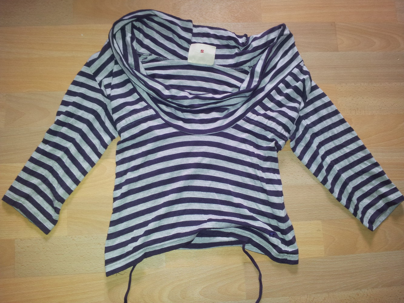 Shirt Overshoulder Mustang gestreift Gr. S