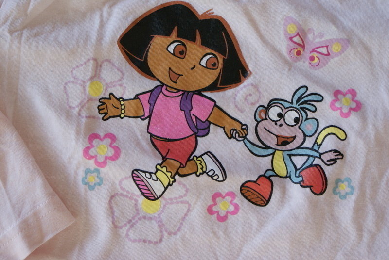 Langarm Shirt Dora explorer und boots