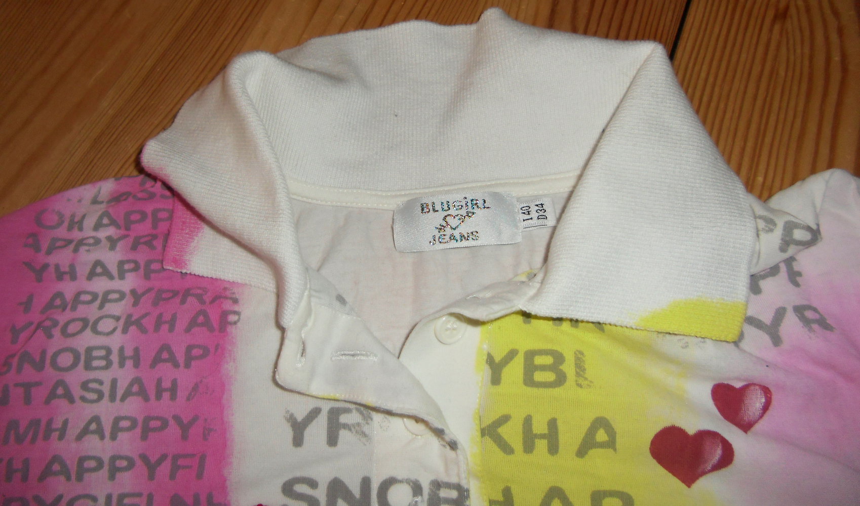 BluGirl/ italy- superschönes Poloshirt Gr140  