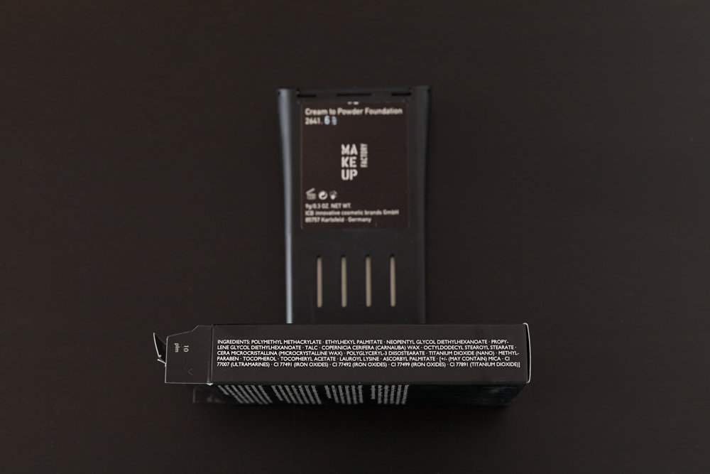 Make up Factory Cream to Powder Foundation Terracotta Brown 6