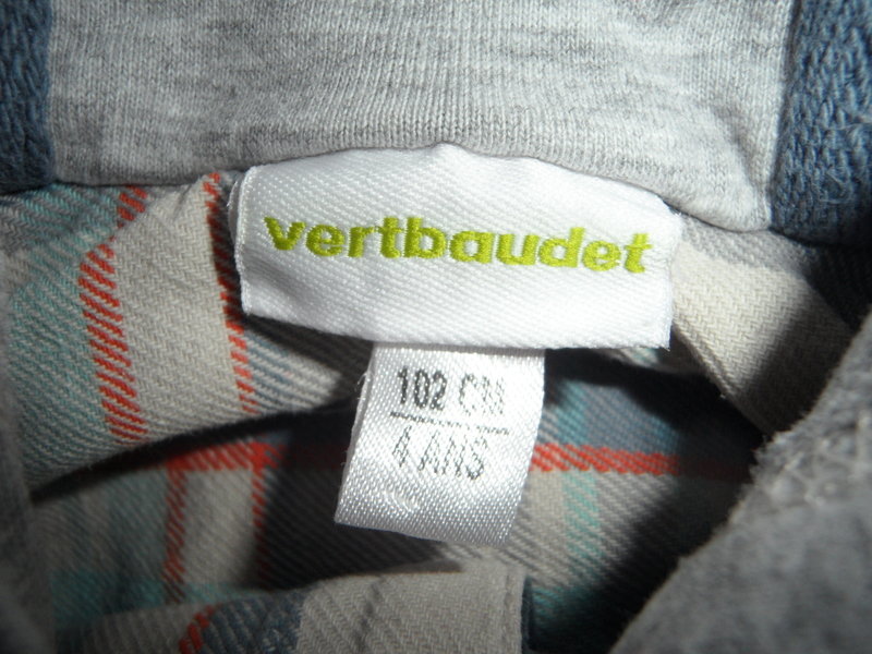 Flanellhemd cool Vertbaudet 92/98 mit Kapuze