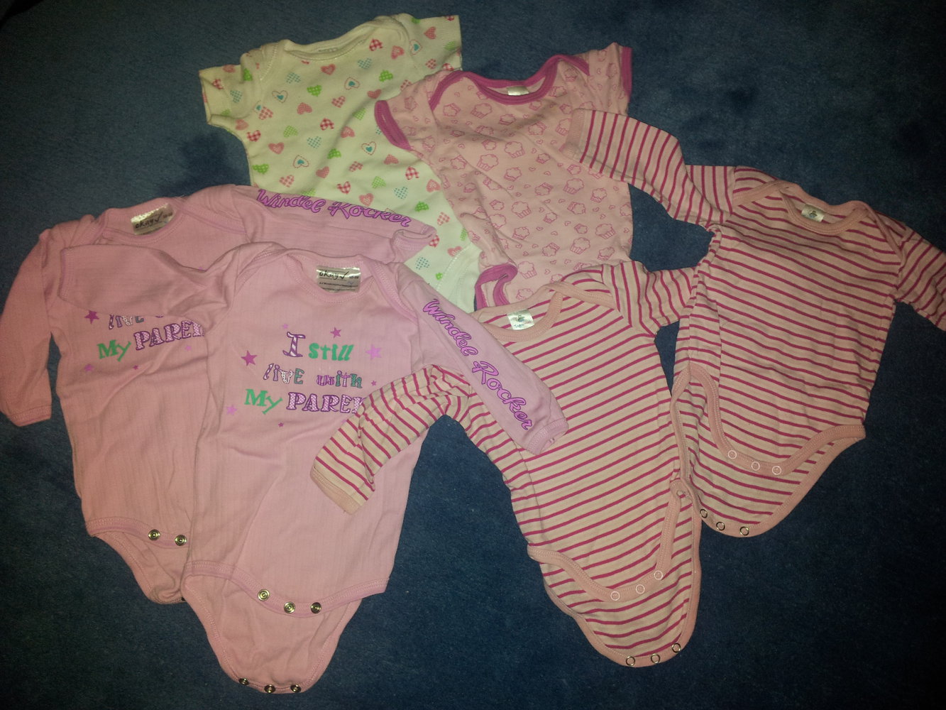 Baby Body 6x Gr. 50/56