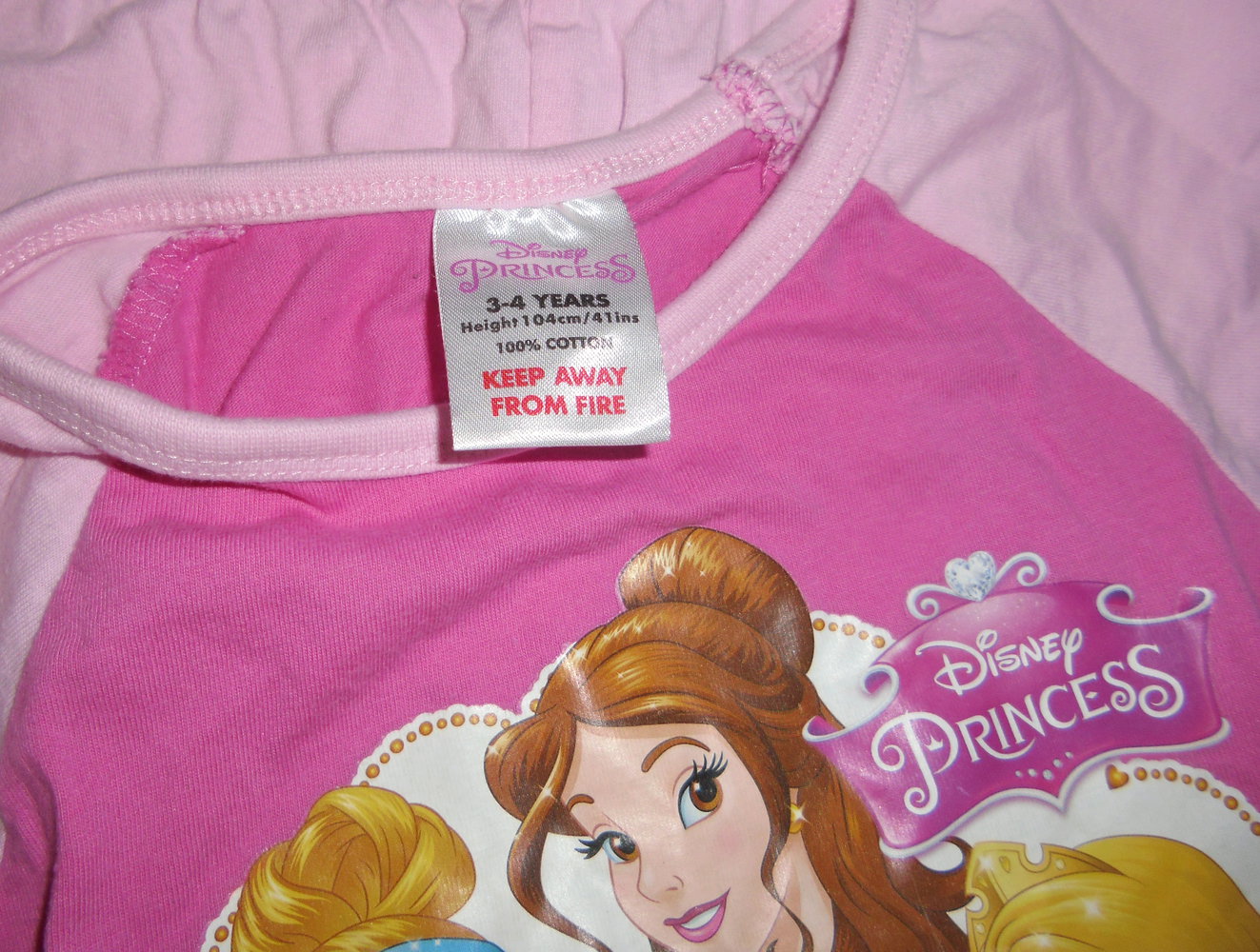 Disney Princess- süßer Schlafanzug Gr.3-4y ca 104cm 