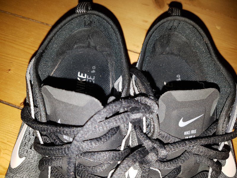 Nike Free 5.0 Silber schwarz selten getragen Gr. 41