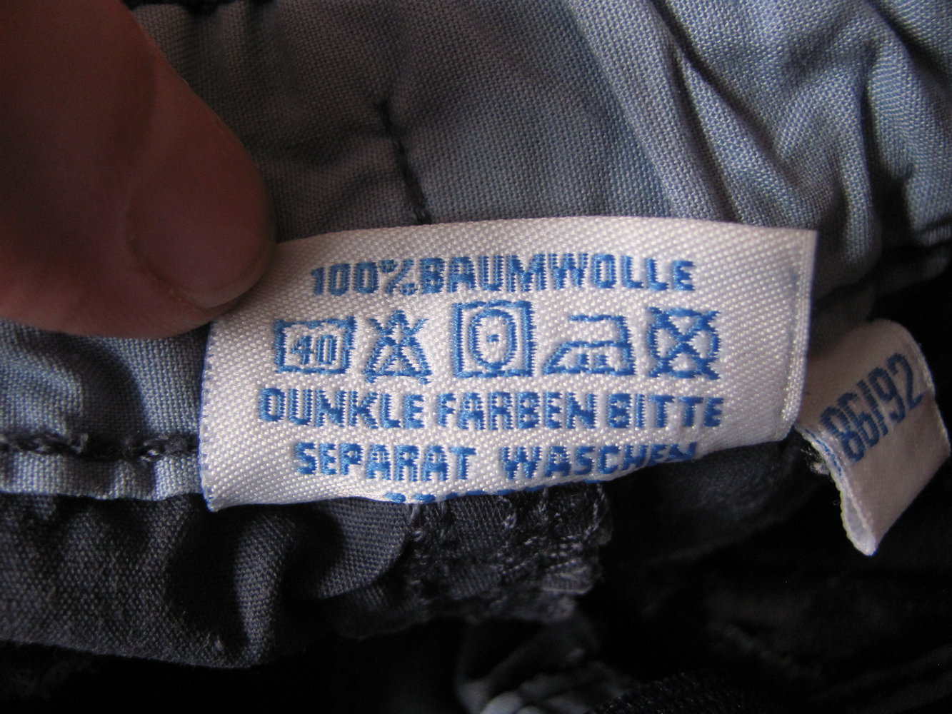 kurze Hose Shorts Größe 86/92 impidimpi Räuberhose