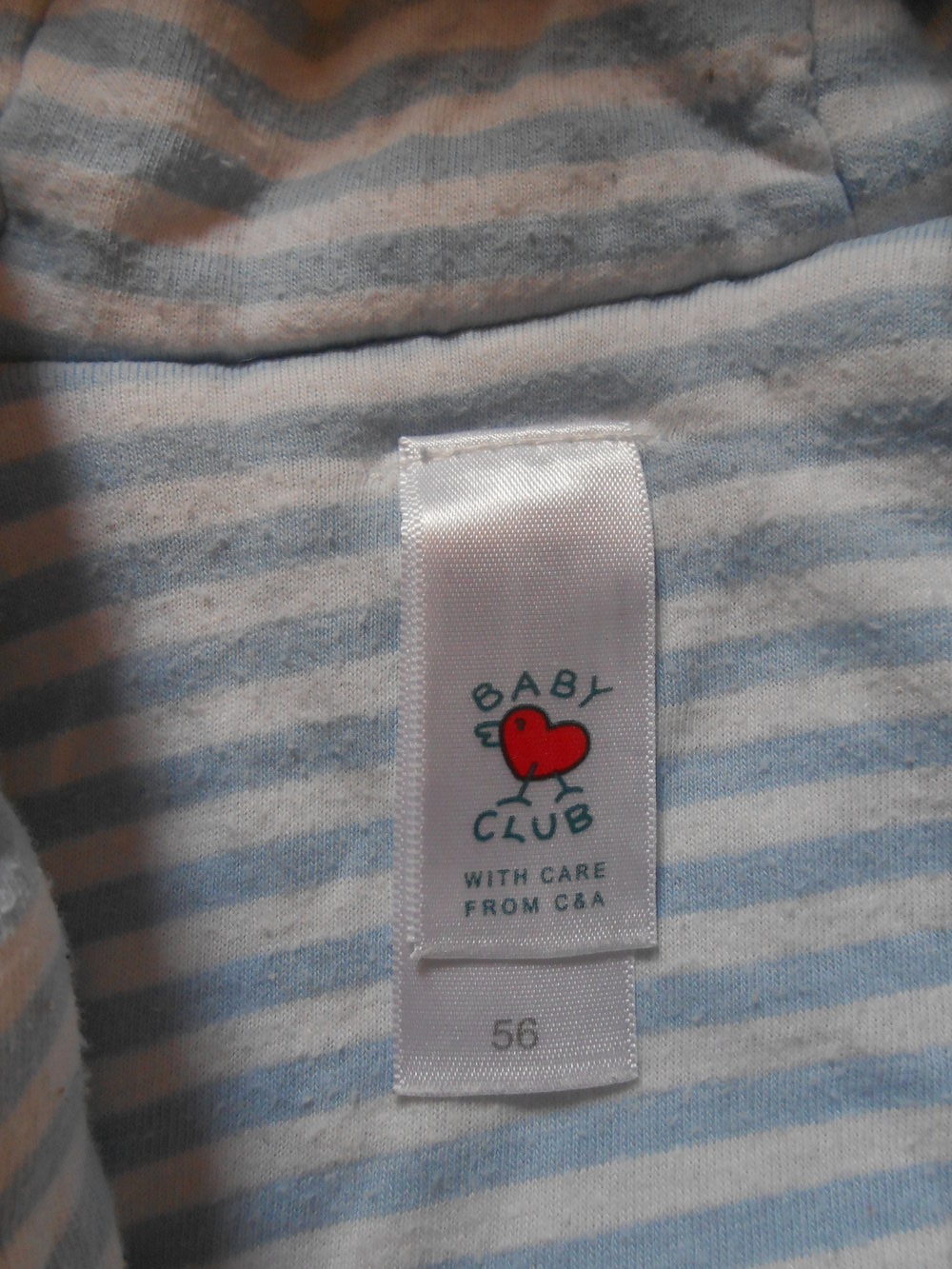 blaue Winterjacke 56 C&A