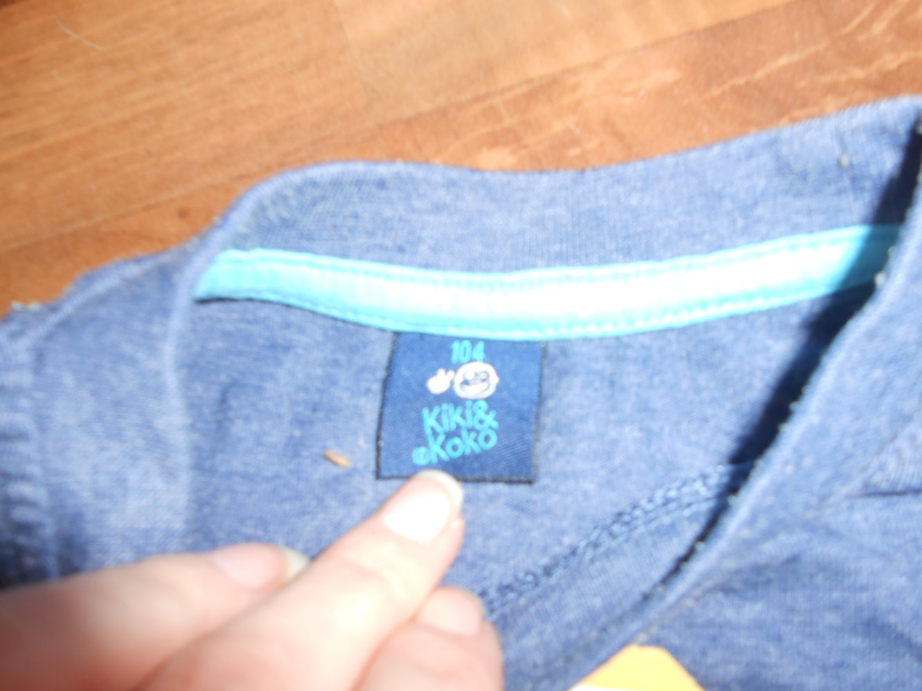 T-Shirt blau kiki & koko 104