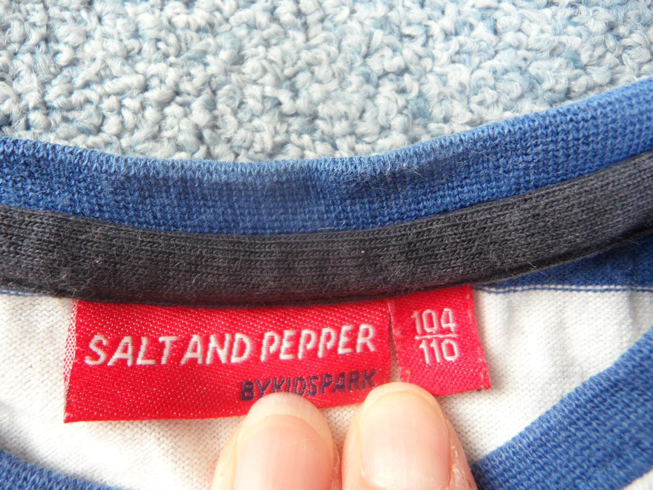 Salt and Pepper Langarmshirt Fußball