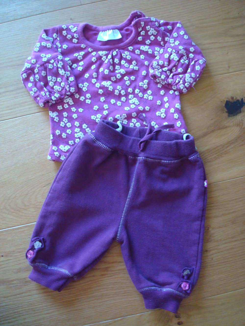 süßes Set für Mädchen Gr. 62