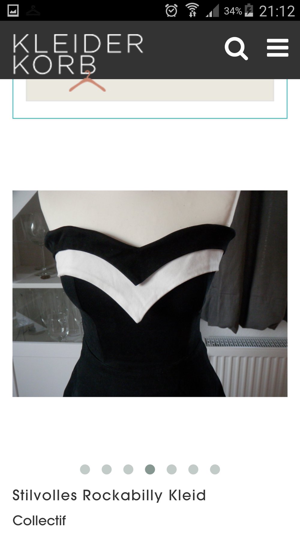 Stilvolles Rockabilly Kleid