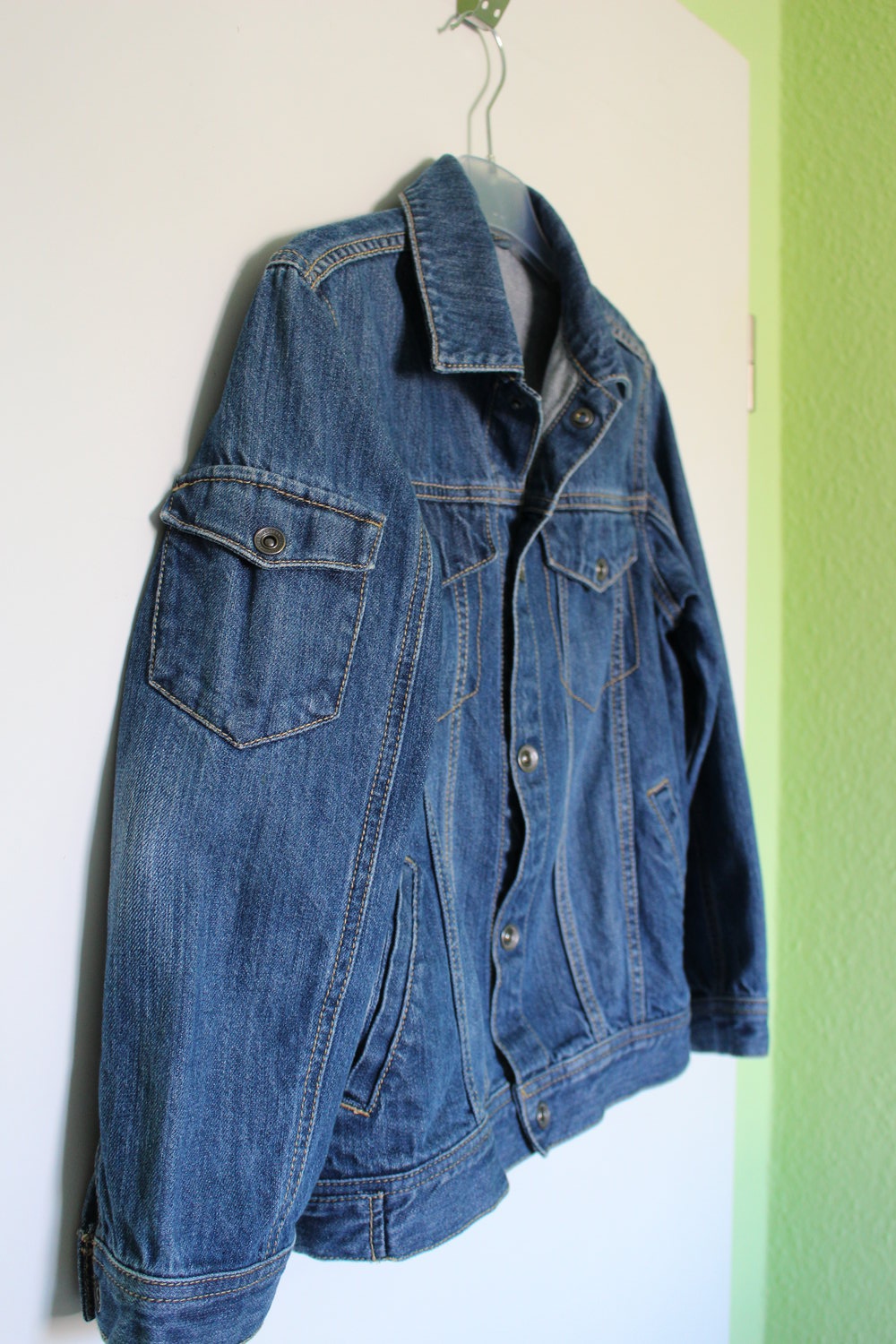 212. Jeansjacke von Vertbaudet, Gr. 138/140, 10 Jahre