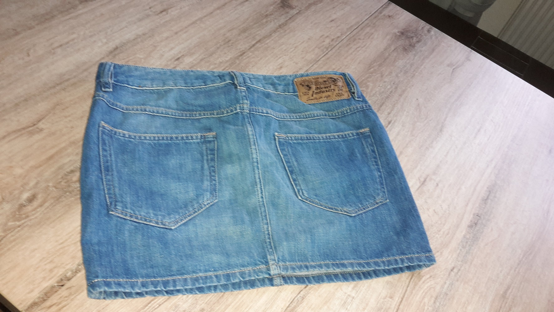 Diesel Jeans Rock blau Gr.36/S sexy minirock Sommer top used 