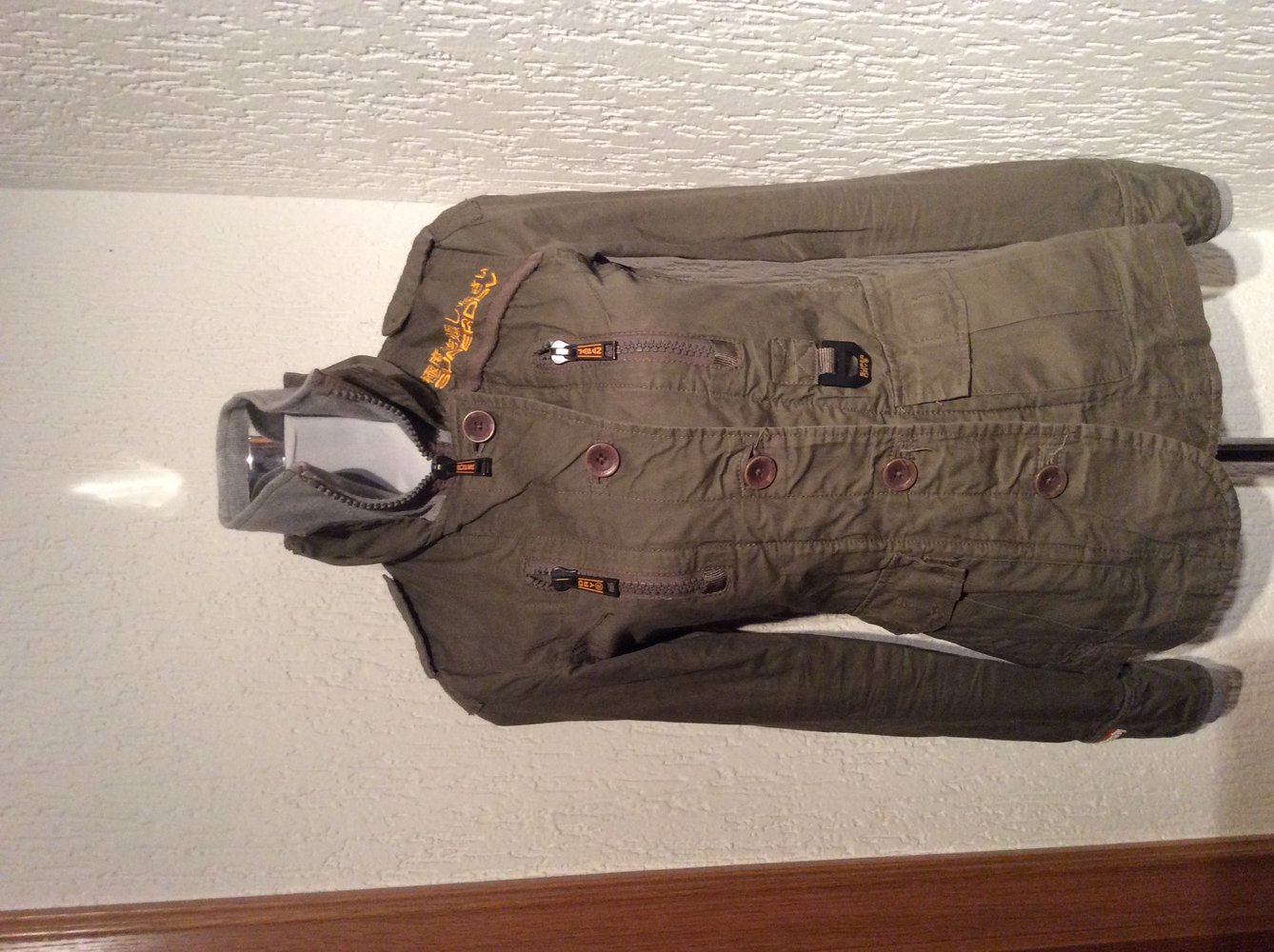 SuperDry Blazer Parker Retro Vintage Rifleman neu Größe S Japan 