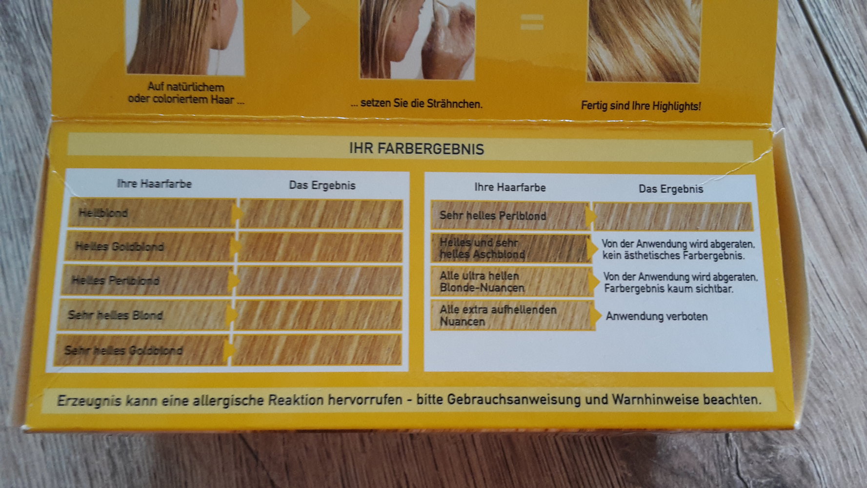 2 Pakungen NEU Stähnchenset blond Sommer friseur haarfarbe