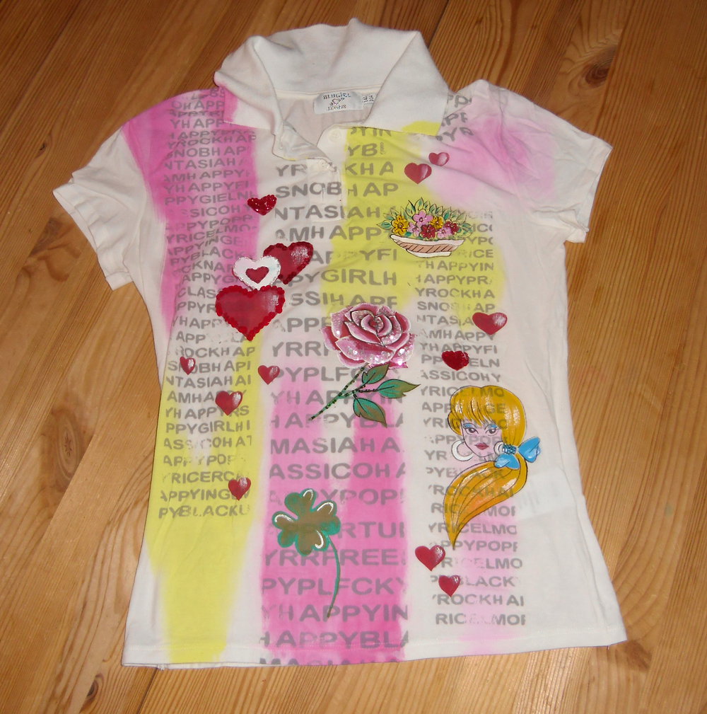 BluGirl/ italy- superschönes Poloshirt Gr140  