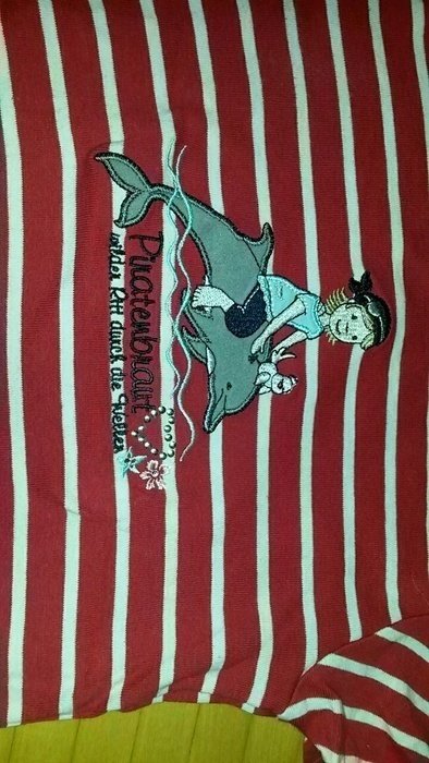 Salt and Pepper Piratenbraut T-Shirt 116/122 maritim gestreift