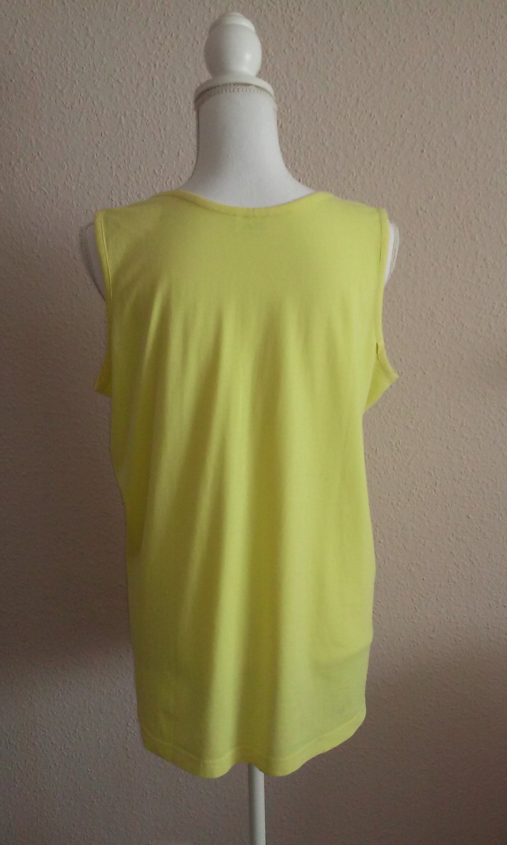 Neu! klassisches Trägershirt Tanktop Shirt Top gelb sweet valley