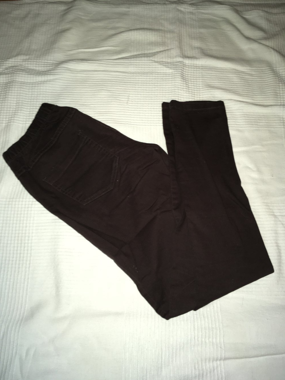 Braune Jeggings von Pieces