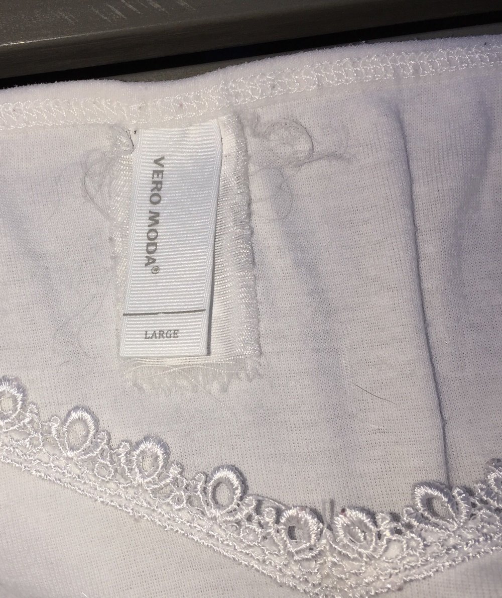 VERO MODA Lingerie TOP Spaghettitop Gr. L (ca. 40)