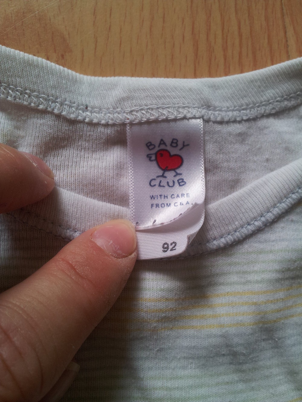  Body C&A Baby Club Streifen Gr. 92 