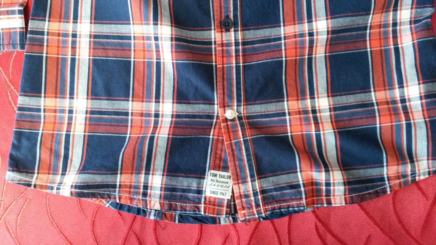 9. Hemd von Tom Tailor,  Gr. 140