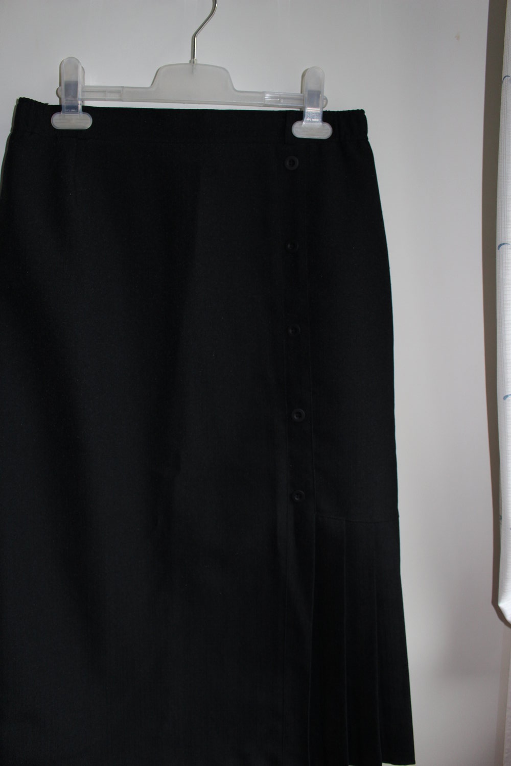137. Rock von C&A, schwarz, wadenlang, Gr. 38-40, festlich-elegant