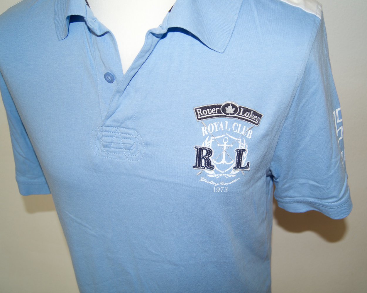 Rover & Lakes Polo-Shirt - Gr. M (48/50) - Herren Polo-Hemd