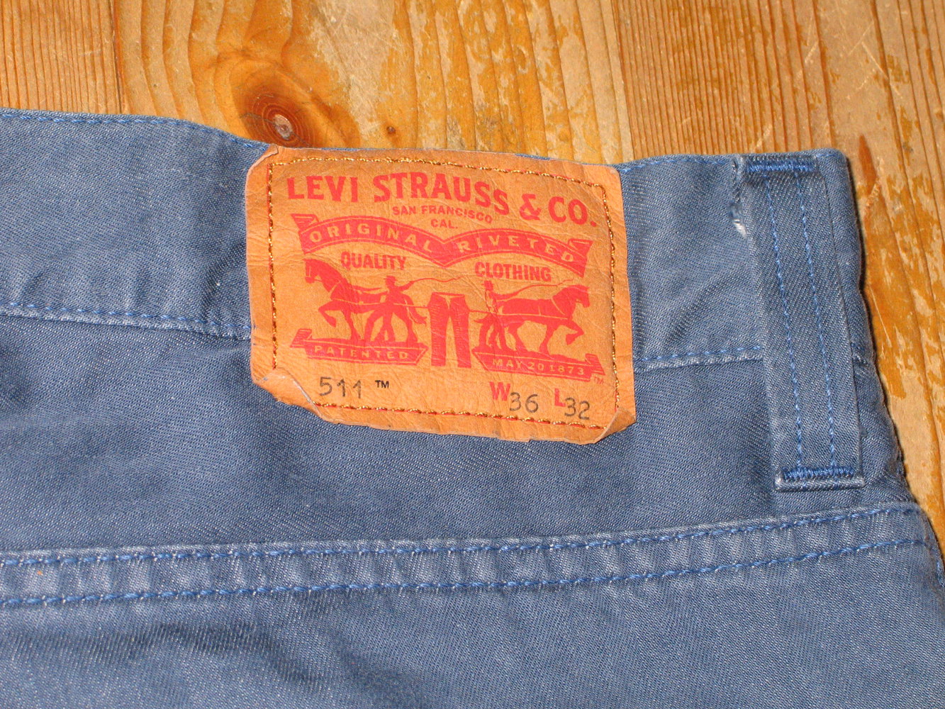 LEVIS 511 - W36 - L32 - Grau - Wie neu!