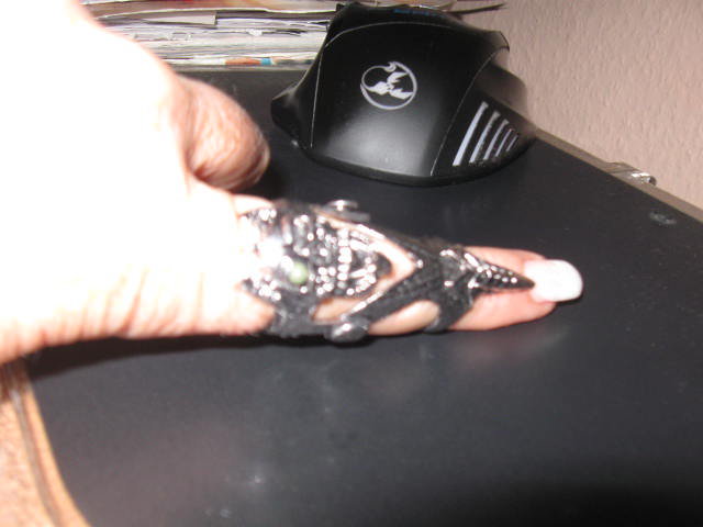 *** Silberner Totenkopf ~ Ring ~ Gothic ~ Punk ***