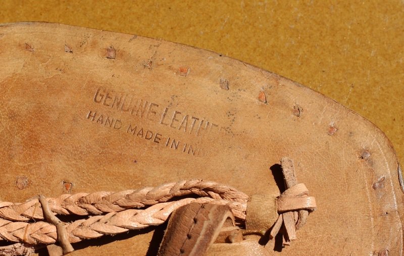 Jesuslatschen Latschen Sandalen Hippie Goa Vintage Classic Unisex Handgemacht aus Indien 100% Leder