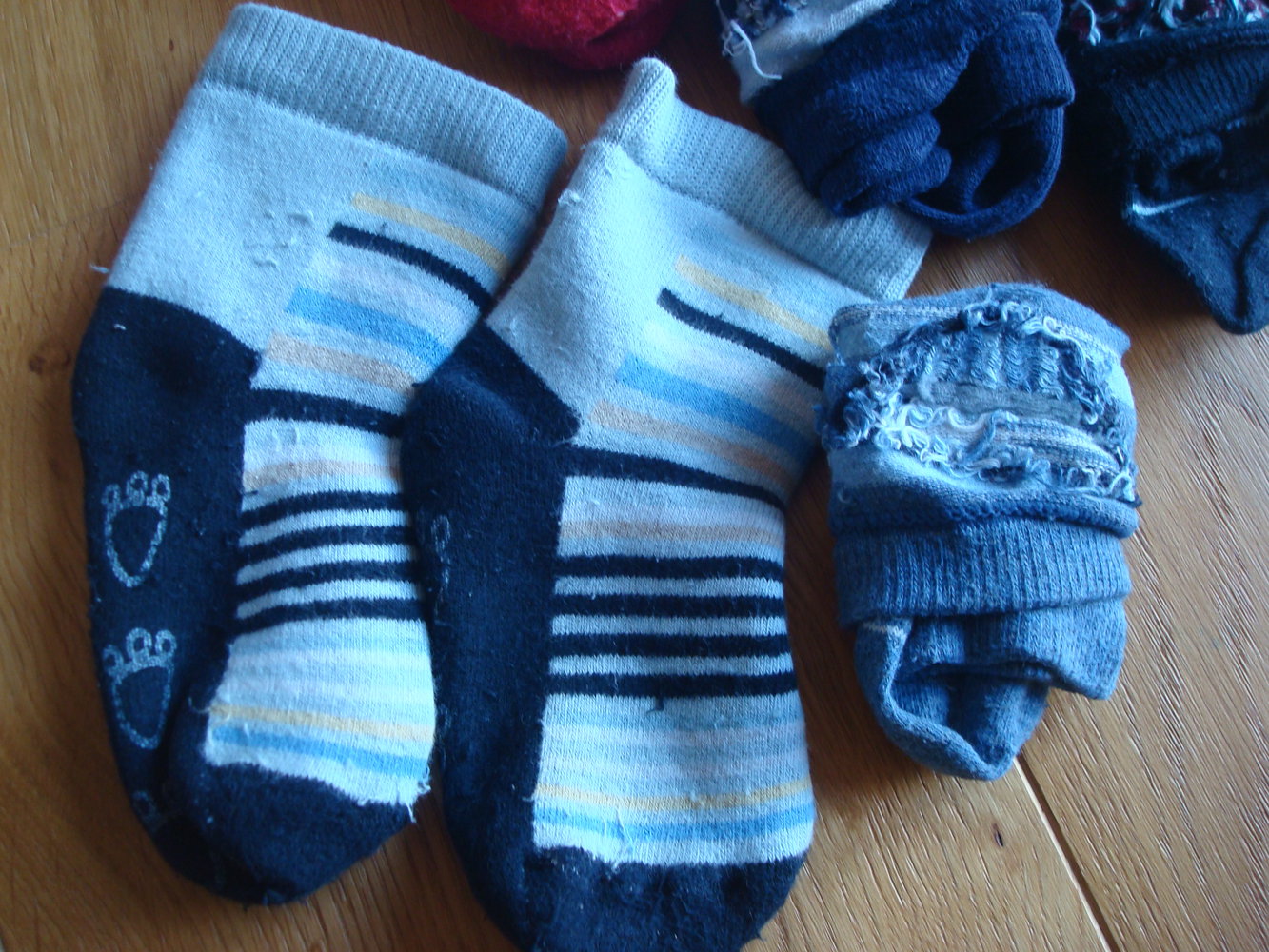 7 Paar Socken Gr. 19-23