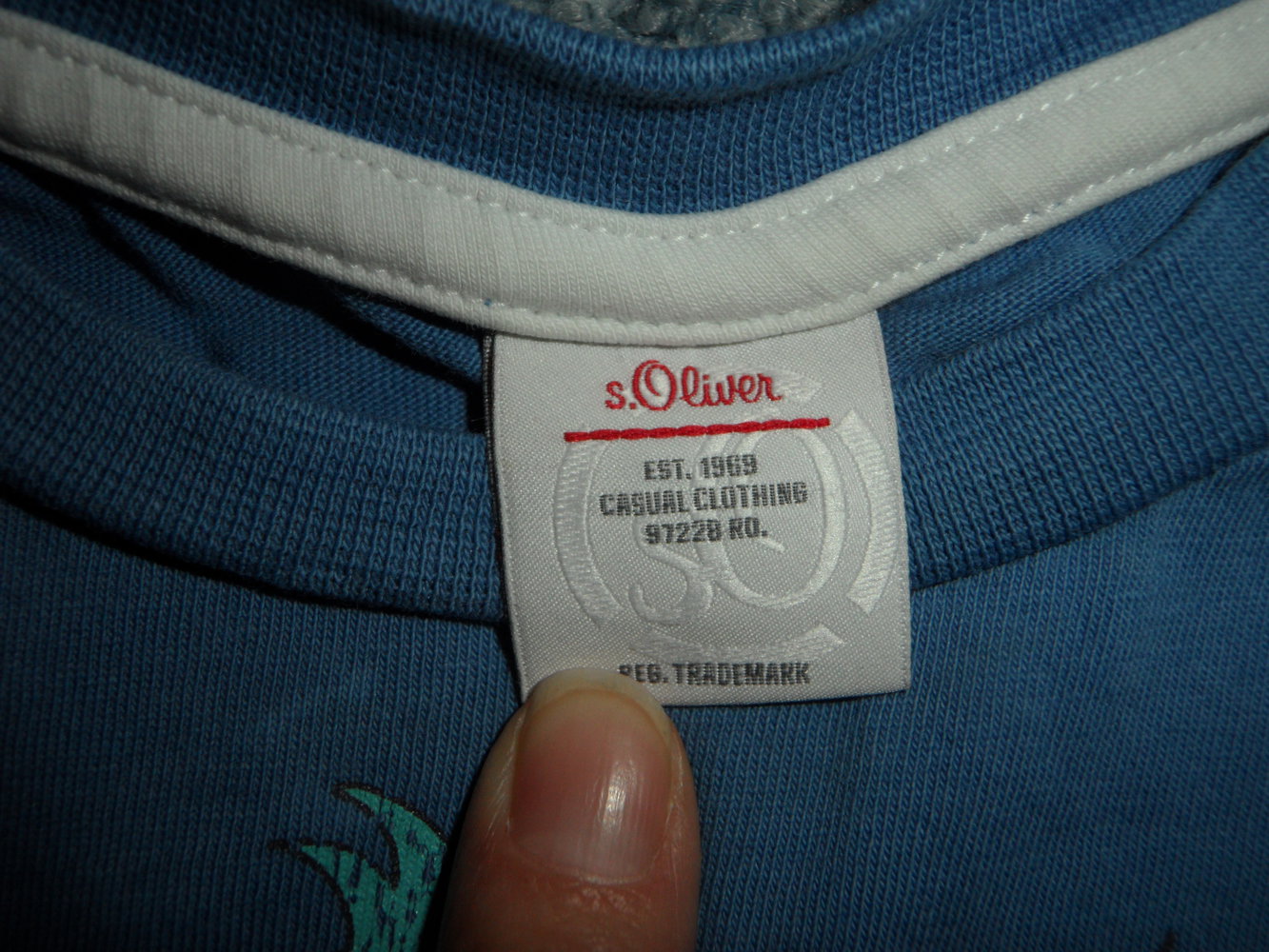 s.Oliver megatolles T-Shirt maritim mit witzigem Spruch