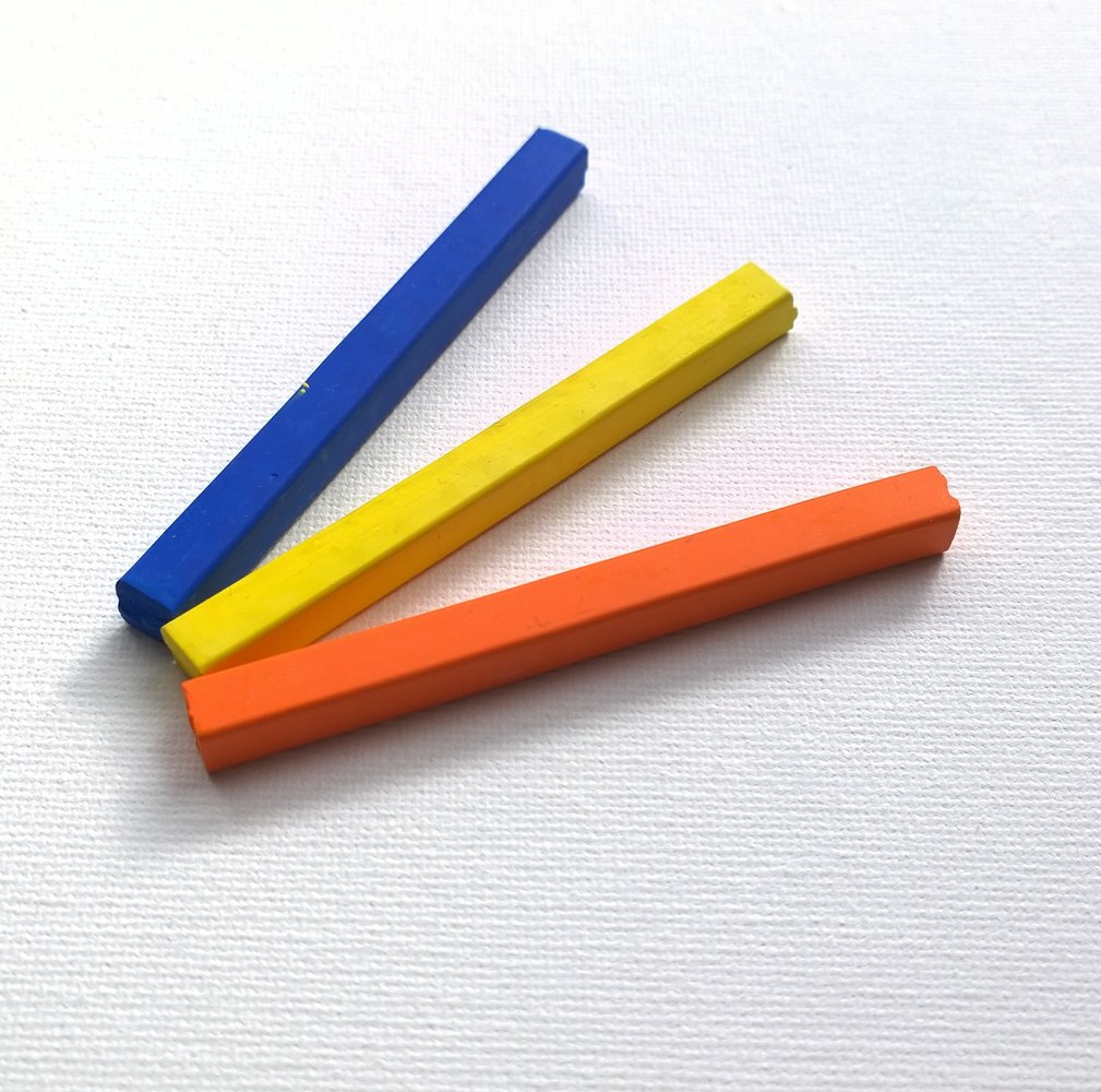 Haarkreide blau,orange,gelb 1€ pro Stück