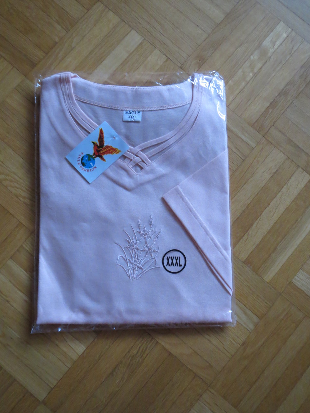Shirt, Gr.50/52, apricot