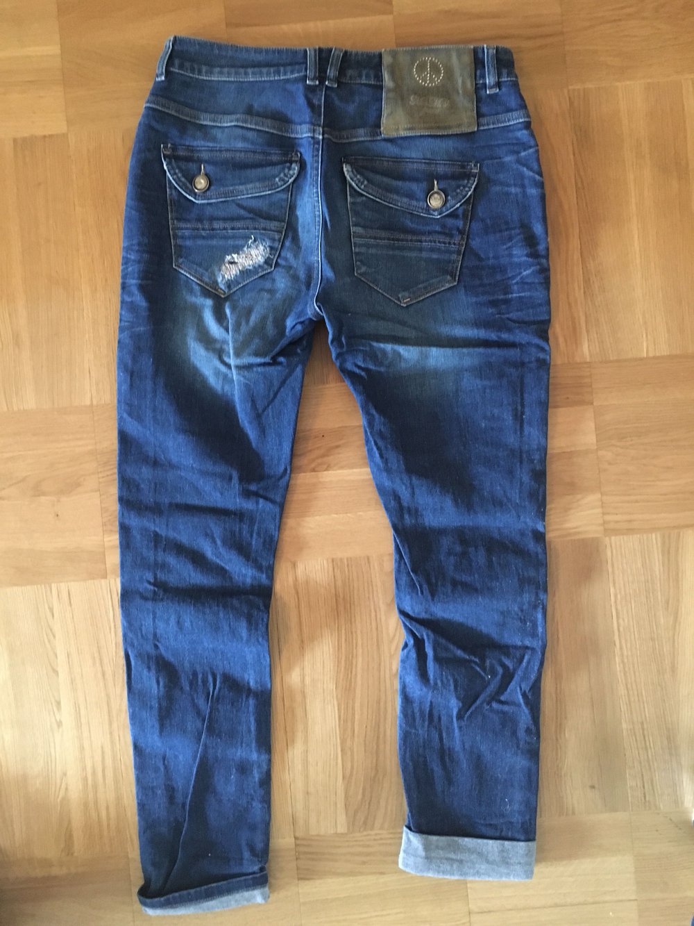 Ripped Jeans Boyfriend Hose Grösse S