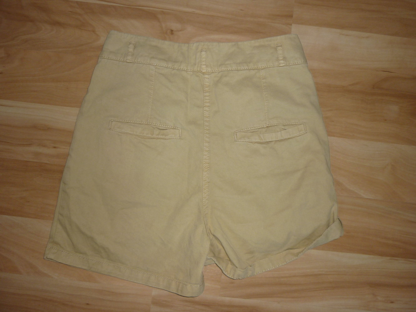 H&M High Waist Chino Shorts Hose beige Größe 34 XS
