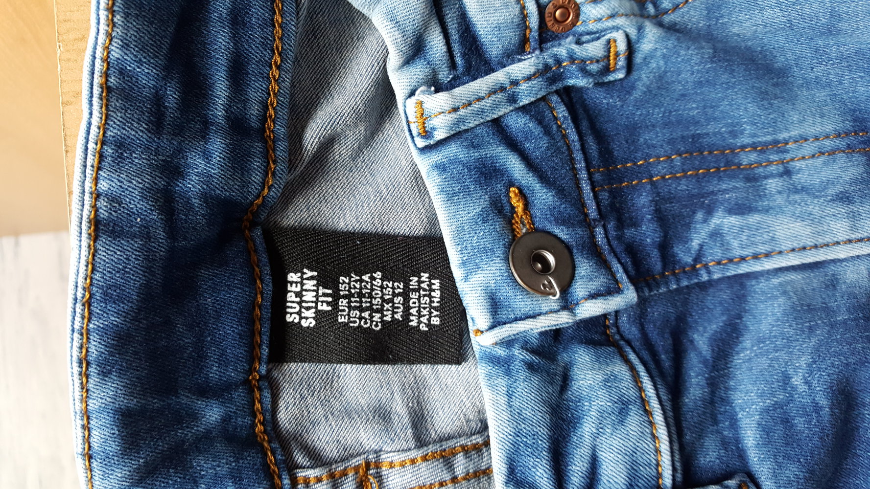 425. Neue Jeans von H&M, Gr. 152, 11-12 Jahren, super skinny fit