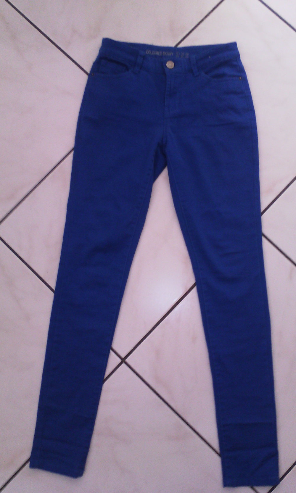 Blaue coloured skinny