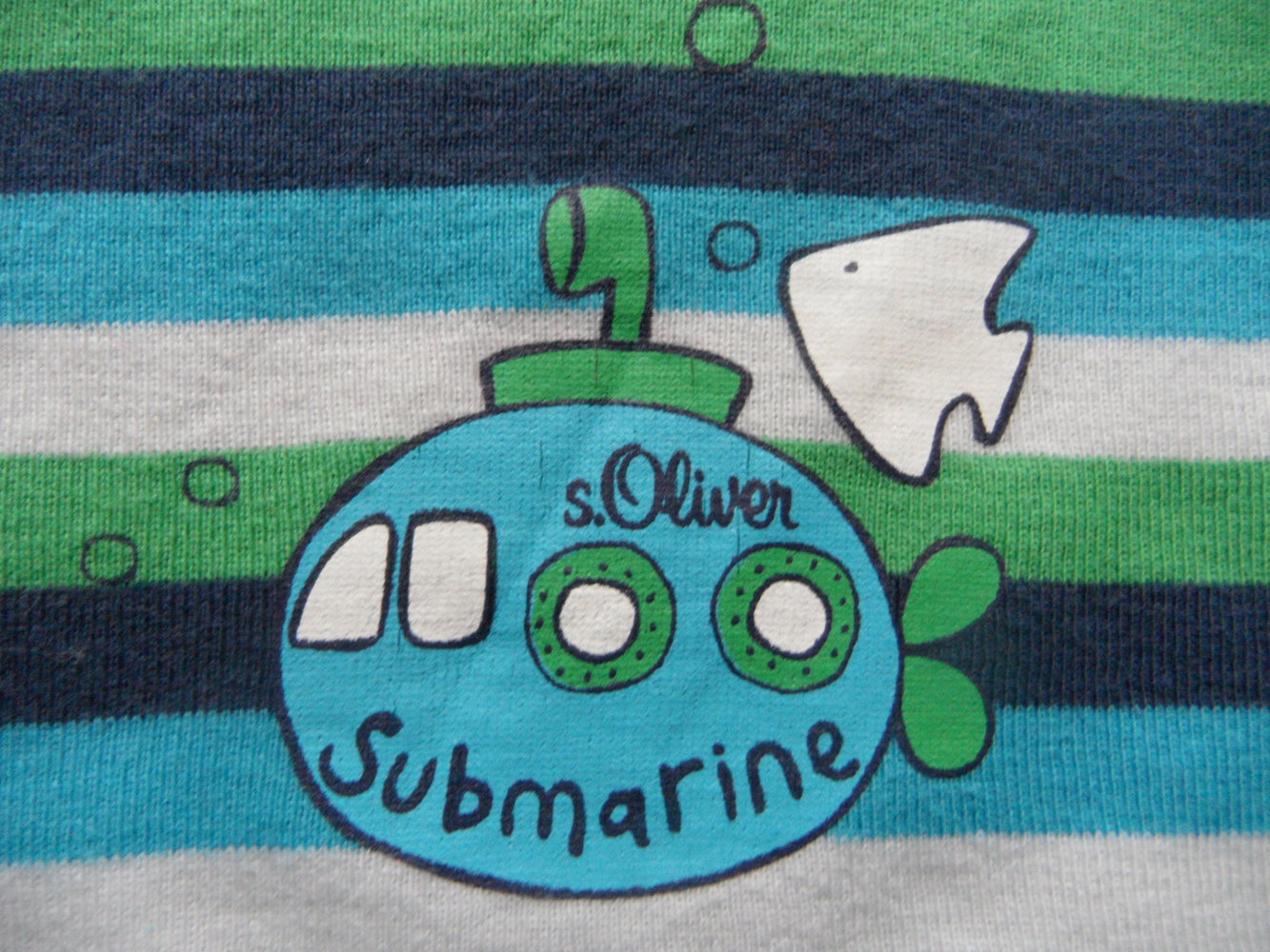s.Oliver zuckersüßes T-Shirt U-Boot