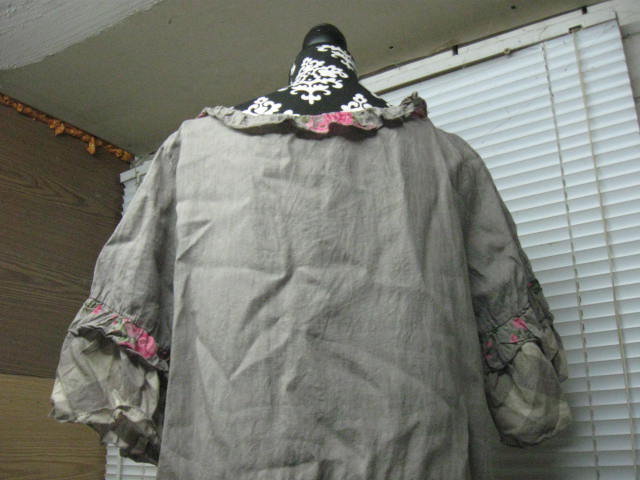 *** Tunika ~ Volant ~ Rüschen ~ Leinen ~ Lagenlook ***