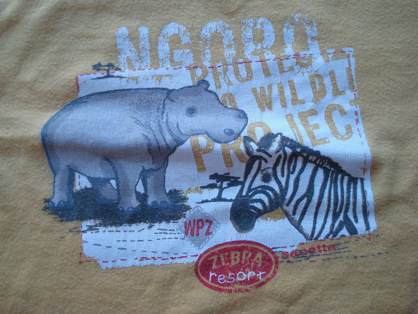 T-Shirt mit Aufdruck Gr. 80