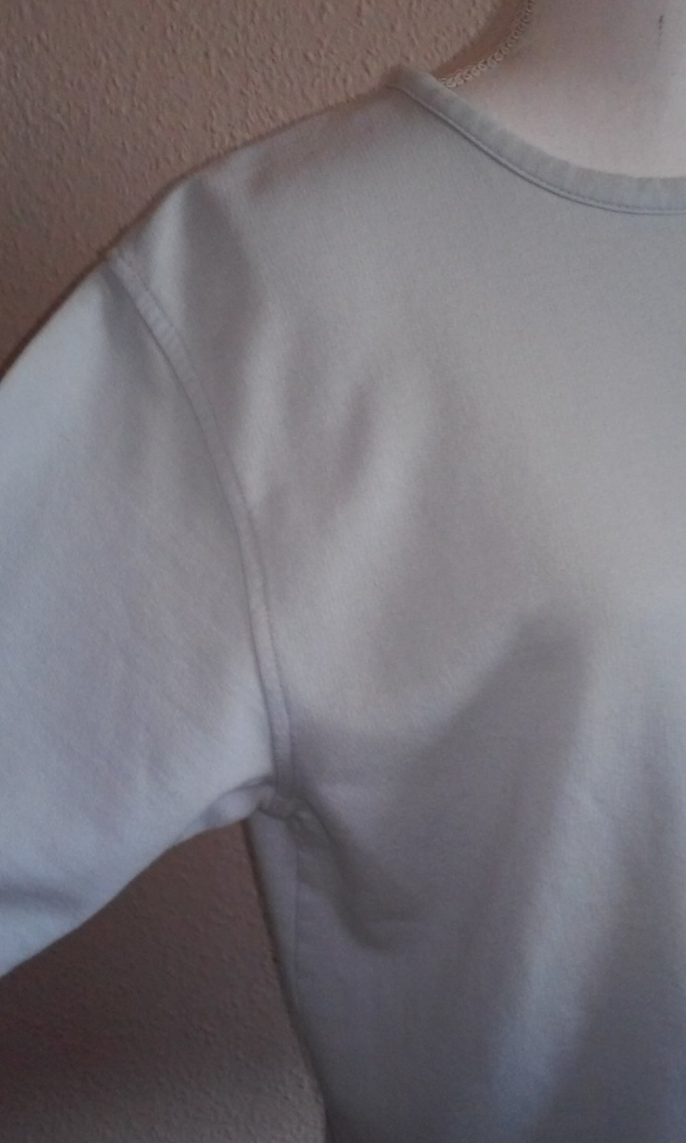 Sweatshirt Langarm Shirt Rundhals Pullover angeraut Freizeit Sport Basic Oberteil Jeanswear ER SIE