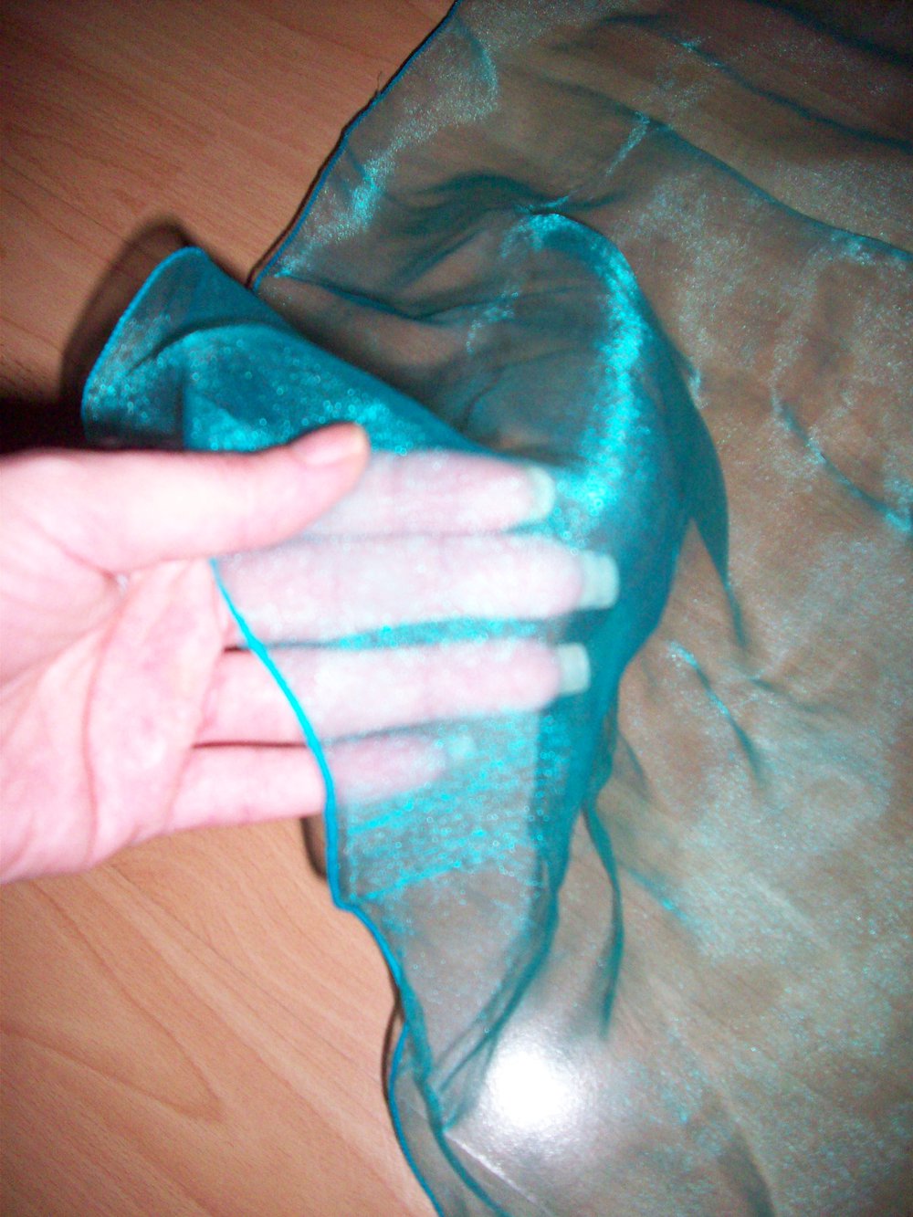 Türkises Tuch, Halstuch, Schal, Kopftuch